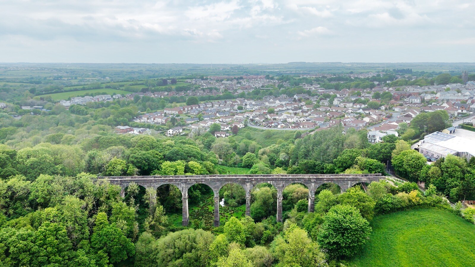 Holsworthy Viaduct, captured as a Gaussian splat. Drag to orbit, scroll to zoom.