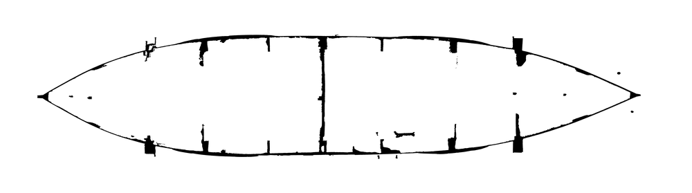 Cross-section view through the JHM III mesh